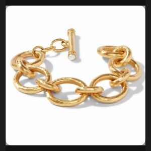 Julie Vos 24kt Yellow Gold Plate Catalina Large Link Bracelet